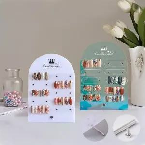 네일아트 자석아크릴판 장착 마그네틱 전시아트판 중 디스플레이랙 네일팔레트 (WBE633A)