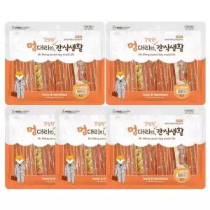 애견 간식 멍대리 치킨샌드위치 300g 5P 강아지 육포 반려견육포 (WC35517)