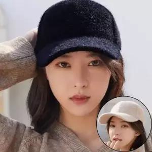 고품질 울니트볼캡모자 털볼캡 퍼볼캡 뽀그리볼캡 양털볼캡 볼캡털모자 (WE87246)