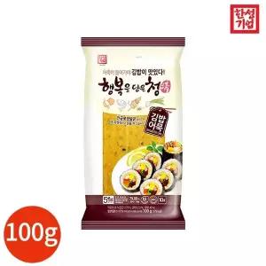 한성기업 행복을 담은 청 김밥어묵 100g x 3개