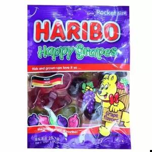 수입젤리 하리보 해피그레이프 x 10개입 1볼 HARIBO 젤리 100g