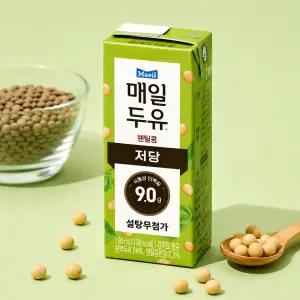 매일두유 렌틸콩 저당 설탕무첨가 190ml 24팩