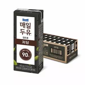 매일두유 검은콩 저당 190ml 24팩