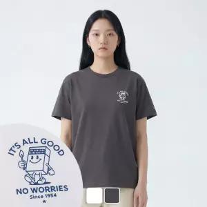 [택가 42,000원] 언리미트 NO WORRIES TEE (U26BTTS614) 남녀공용
