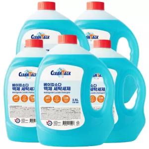 크린톡 베이킹소다 액체세제 2.5L 5개 중성 세탁세제