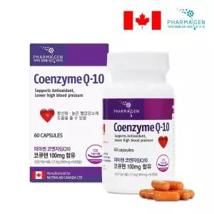 파마젠 코엔자임Q10 코큐텐 CANADA수입정품 60캡슐, 1개