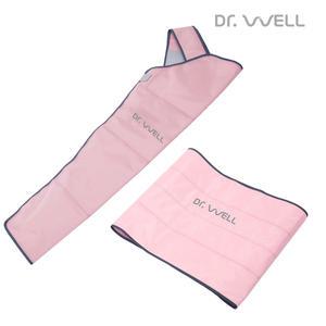 닥터웰 공기압 마사지기 전용 4구 팔커프 단품 (핑크) / 본체 미포함