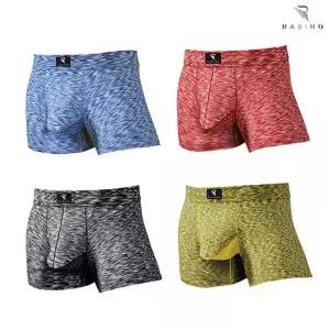 [라시노] 4D 자동분리 기능성 남성 건강팬티 4종세트 PLBM-1808