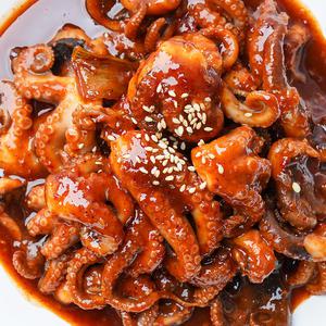 (팬더박스) 양념 용두동 쭈꾸미볶음 매운맛 캠핑 쭈꾸미 300g 1팩