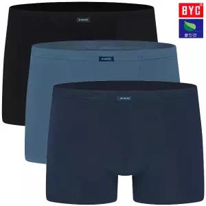 BYC쿨피아 인견 인밴드 단색드로즈3매입ERS0058