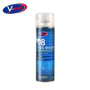 V-tech/ 다용도방수스프레이코팅제/VT-08/550ml/외벽옥상균열/누수/석재타일목재/콘크리트방수