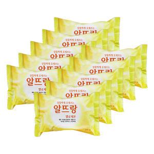엘지 알뜨랑 알뜰하게 오래쓰는 비누 옐로레몬 140g 10개 옐로우 세안