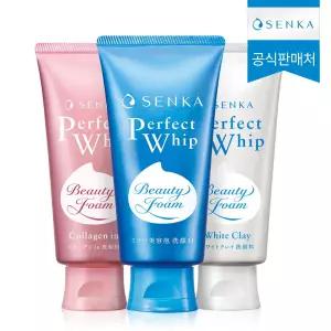 [롯데단독]  퍼펙트 휩+화이트 클레이+콜라겐 워시
