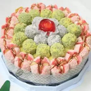 [떡집닷컴]진달래 떡케익3호(2.8kg) 떡집닷컴 / 떡 / 부모님 선물 / 영전 /