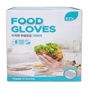 EZn 위생용 비닐장갑 1000매 이지엔 일회용 위생장갑