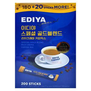 이디야 스페셜 골드블렌드 리치크레마 200개입