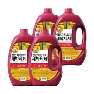 [아토세이프] 진드기 액체 세탁세제 2.5L 4개