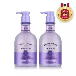 [엘지생활건강]벨먼 스파 수분광채 자스민 스크럽 바디워시 400ml x 2개