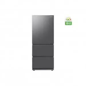 [삼성] 김치플러스 3도어 328L 리파인드 이녹스 RQ33DG71G1S9 삼성물류배송설치