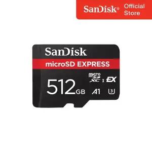 [샌디스크]SanDisk microSD QXFN 익스프레스 512GB / 휴대용 선풍기 증정