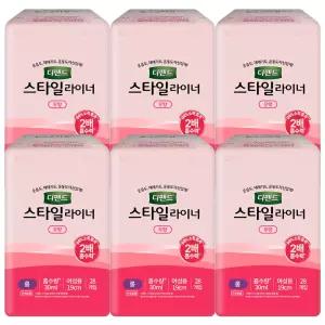디펜드 스타일 라이너 롱 무향 28개입 X 6팩