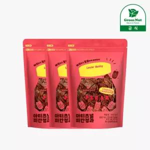 [그린너트] 피칸정과 달콤바삭 정과간식 90g x 3봉