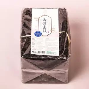 [해남미소] 정수산곱창김 프리미엄 햇 곱창돌김 1톳(480-500g) 100매
