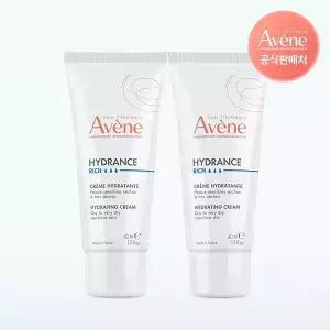 아벤느 이드랑스 리치 하이드레이팅 크림 40ml 2개