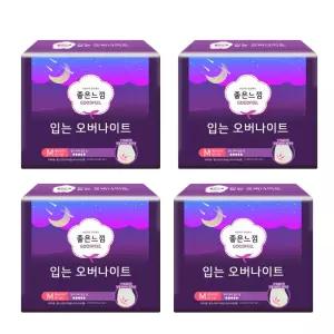 좋은느낌 입는 오버나이트 중형 4입x4팩