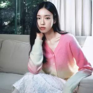 셀렙샵에디션 [동가게단독]셀렙샵 에디션 25FW 헤어리울100 그라데이션 가디건