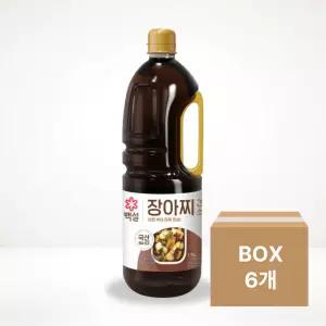백설 장아찌간장소스 1.75L 6개