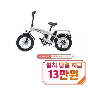 [레이윙] 러쉬 전기자전거 RUSH_20A (실버미스트) / RUSH_20A_SV