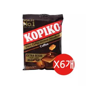 코피코 캔디 커피맛 175g x 6개 / KOPIKO 커피사탕