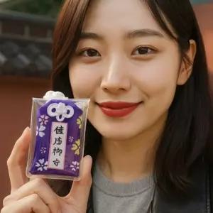 일본 수능 건강 부적 공부 행운 오마모리 귀여운 재물 소품 합격 소원성취
