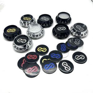 4개/세트 67mm 자동차 휠 센터 캡, 45mm 엔케이 엠블럼 배지 스티커 포함, K67 림 허브캡 커버 스타일링 액