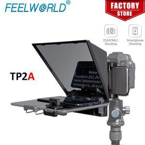 FEELWORLD-TP2A 휴대용 8 인치 텔레프롬프터, 미만 지원 DSLR 촬영 스마트폰태블릿 프롬프트 원격 제어