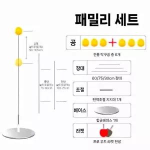 연습기 셀프 핑퐁 탁구 놀이 스윙 혼자하는 실내