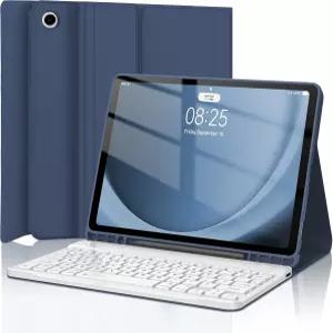 삼성 갤럭시 탭 A9 플러스 5G 11인치 2023(SM-X210/X216/X218)용 키보드 케이스 - 탈착식 무선 블루투스