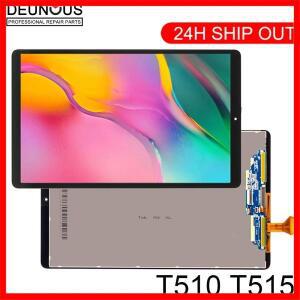 갤럭시 탭 A 10.1(2019) WIFI T510 SM-T510 LCD 디스플레이 터치 스크린 어셈블리 T515 용 삼성 새 교체 10
