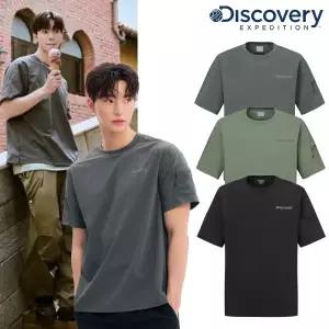 [디스커버리](강남점)[정상가 79000원] 디스커버리 DMRS85053 여름 냉감 남성 프레시벤트 우븐 소매 포...