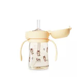 [토비앤몰리]PPSU 마리 올데이 원터치락 빨대컵 180ml/280ml (바닐라)