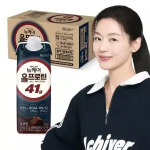 [대상웰라이프] 뉴케어 올프로틴 41g 초코맛 (350mlx18팩), 1박스