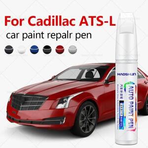 캐딜락 ATS-L 2015-2019 CAD2 페인트 수리 펜 터치 업 스크래치 리무버 DIY 자동차 액세서리 블랙 화이트