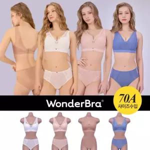 [원더브라] 레이스 쿨 글램 브라팬티 4세트(WB169)