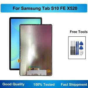삼성 갤럭시 탭 S10 FE SM-X520 X526B LCD 디스플레이 터치 스크린 디지타이저 탭 S10FE 5G X520 SM-X526B