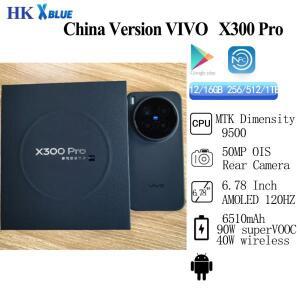 VIVO X300 Pro 디멘시티 9500 중국 버전 화면 6.78인치 AMOLED 120Hz 50MP 후면 카메라 OIS 90W 슈퍼VOOC