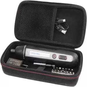 Dremel HSES-01 4V 무선 USB 충전식 전기 드라이버 키트 케이블 및 전원 어댑터와 호환되는 휴대용 하드