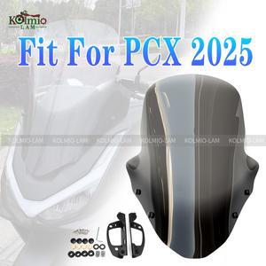 혼다 PCX125 PCX160 2025 오토바이 윈드 실드 스크린 PCX 125 160에 적합