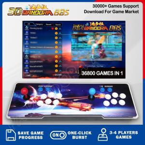 판도라 SAGA EX 3D WIFI 88s 박스 36800개 게임 내장 저장 기능 멀티플레이어 조이스틱 아케이드 콘솔 레트