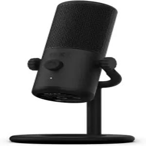 NZXT 캡슐 미니 APWICB1 USB 마이크 u2013 고해상도 카디오이드 폴라 패턴 스트리밍 콘텐츠 제작 및